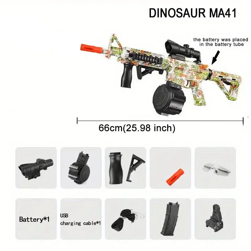 Toy Gel Water Ball Blaster M4 Gun ,Play Ball Gun