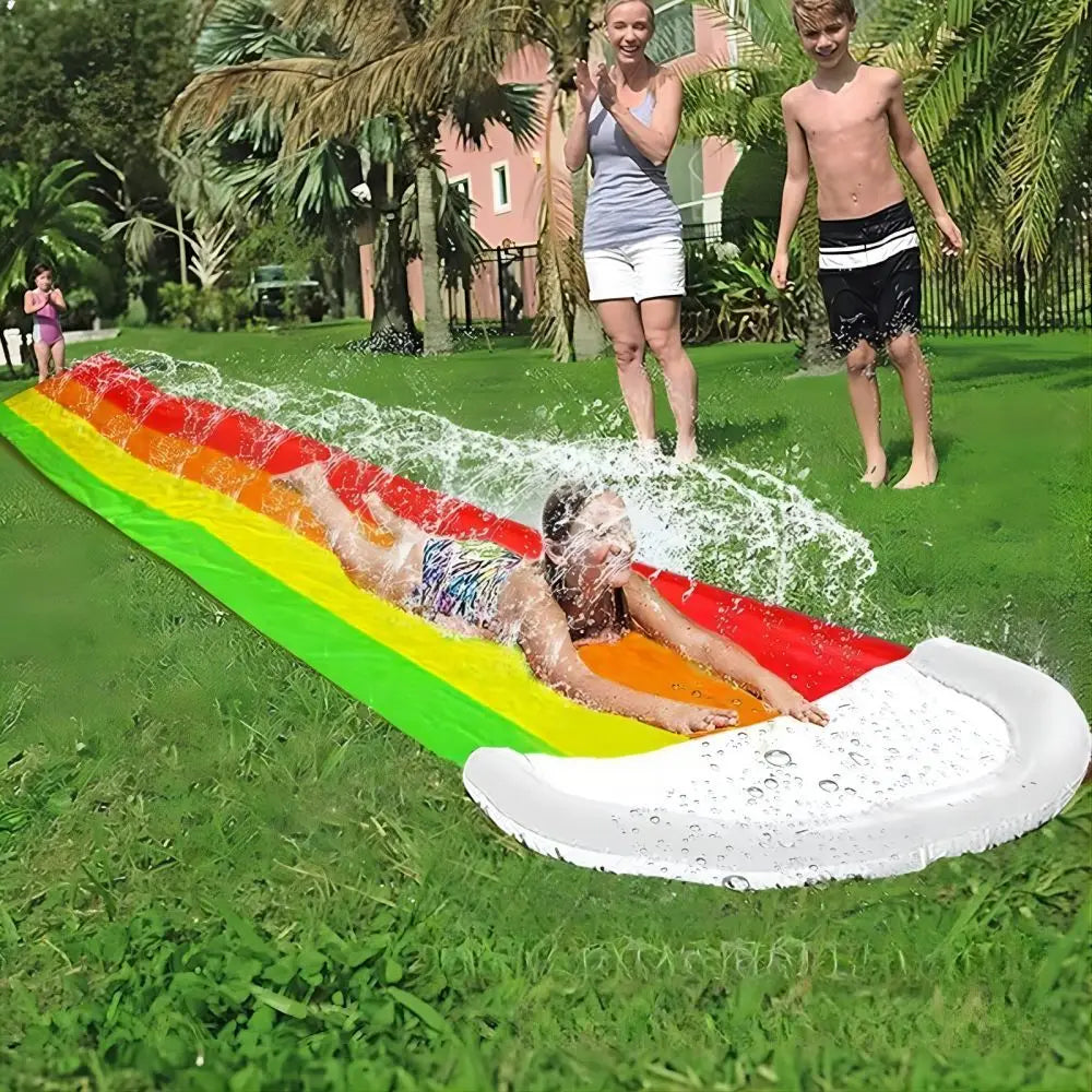 Triple Lane Water Slide | 16 Foot Water Slide | JUUBXX