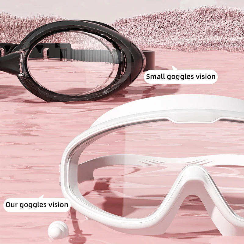 Wide Frame Swimming Goggles