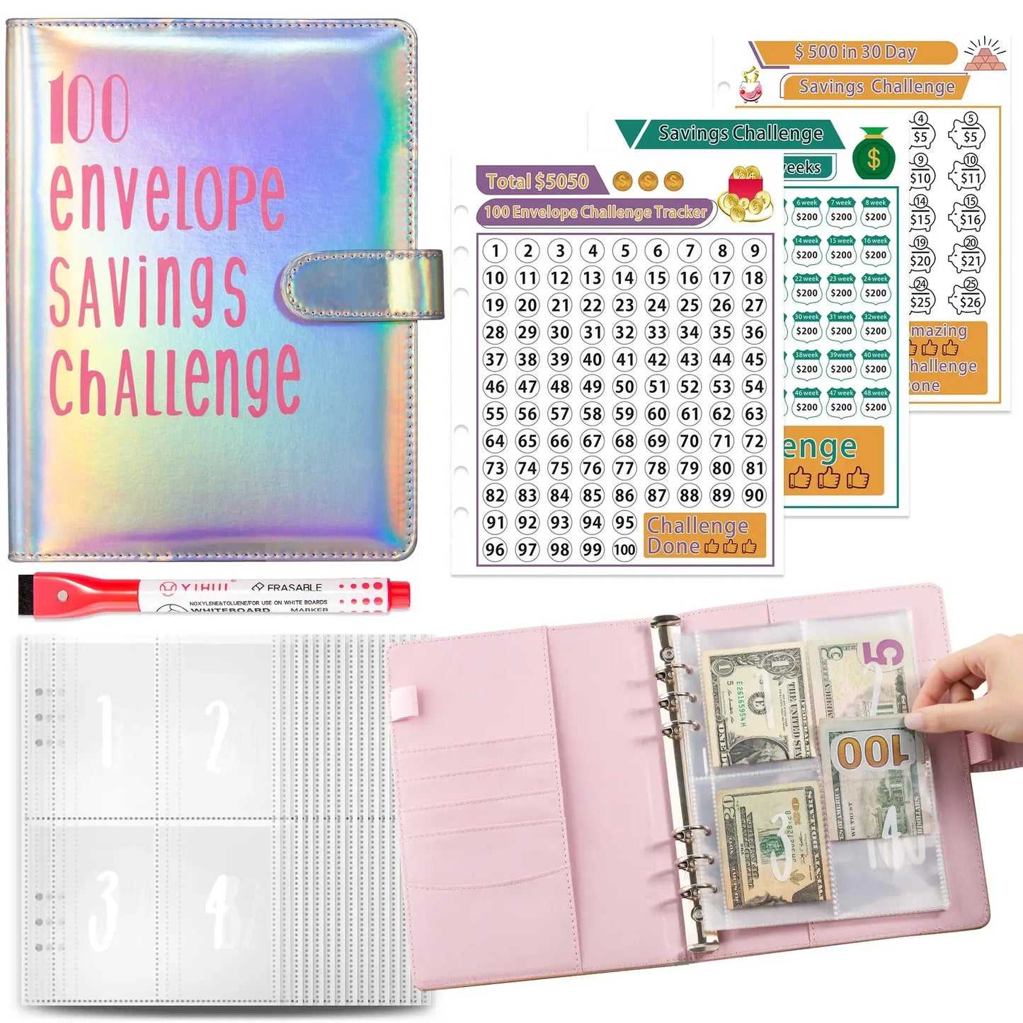 Envelope Savings Challenge Laser | Envelope Challenge Laser | JUUBXX