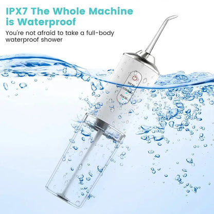 Portable Dental Flosser | Portable Dental Water Flosser | JUUBXX