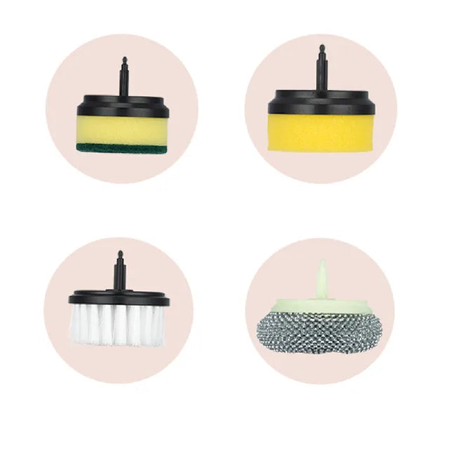 Multifunction Electric Spin Scrubber